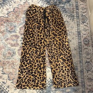 Leopard Print Women's Pants